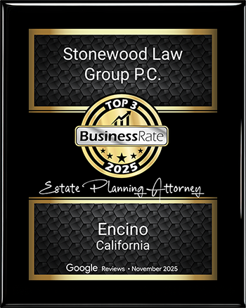 Stonewood law group p c plaque copy